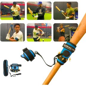 Swing Lock Magnetic Baseball & Softball Batting Swing Trainer, Training Tool, and Batting Aid.