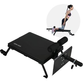Nordic Curl Machine, Hamstring Curl Bench, Compact Glute Bench with wheels, Home Gym Equipment for Leg Workouts in Saudi Arabia