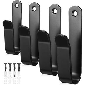 HANABASS 4 Pcs Snowboard Wall Mount Clips Skateboard Rack Snowboard Wall Rack Surfboard Wall Mount Snowboard Display Stand for Wall