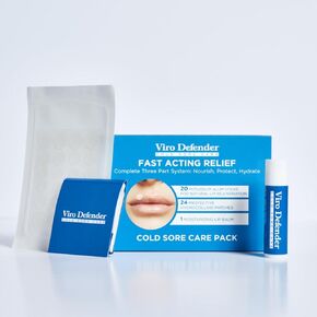 Hydrocolloid & Potassium Alum Cold Sore Care Pack is a First-of-its-Kind, Revolutionary Three-Part Treatment, Combining Hydrocolloid Patches with Potassium Alum to Soothe Your Cold Sore