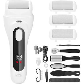 Electric Feet Callus Removers Rechargeable,Portable Electronic Foot File Pedicure Tools, Electric Callus Remover Kit,Professional Pedi Feet Care Perfect for Dead,Hard Cracked Dry Skin Ideal Gift