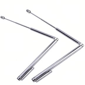 Dowsing Rods, 2PCS Retractable Divining Rods for Dousing Ghost Hunting Spirit, Witching Sticks for Water Divining, Energy Healing, Detect Gold, Yes No Questions etc