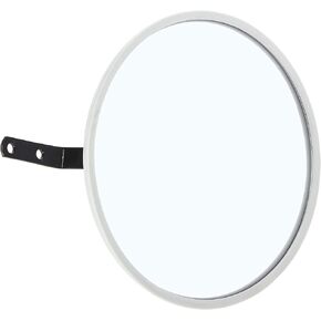 12" Outdoor Polycarbonate Round Convex Mirror, Security Mirror for Retail Stores and Warehouses, Mirror for Blind Spots and High-Traffic Areas, Wall Mirror for Office Use