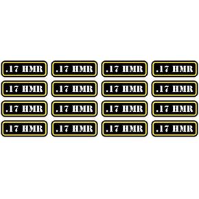 (8X) .17 HMR Ammo Can Sticker Set Decal Self Adhesive Molon Labe Bullet FA Graphix