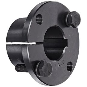 Type QT QT1 Sure-Grip Bushing, Steel, Inch, 1" Bore, 1.625" OD, 6.75" Length, 1750 lbs/in Torque
