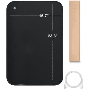 Grounding Mat, 15.7" x 23.6" Earthing Mat Grounding Pad for Improves Sleep,Stress Relief,Enhanced Circulation, Balanced Energy, Reduce Pain and Inflammation