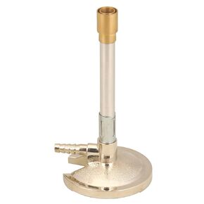 Natural Gas Bunsen Burner with Flame Stabilizer and Air Vent Adjustment - Eisco Labs