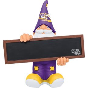 FOCO LSU Tigers NCAA Chalkboard Sign Gnome