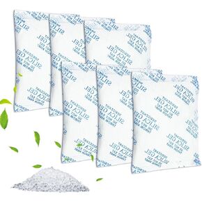 Desiccant Bag Replacement for All Smart Feeders, Desiccant Packs for Storage, Desiccant Bags for Moisture Control for Automatic Pet Feeders Cat Dog Feeder, Silica Gel Desiccant Packets 6PCS