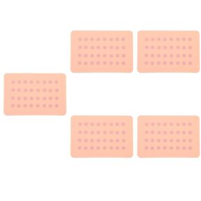 ULTECHNOVO Injection Training Pads, Teaching Practice Intradermal Pad Point Test Subcutaneous Skin- Use Pads Model Artificial Nurse with Training for Injecting Skin Manikin