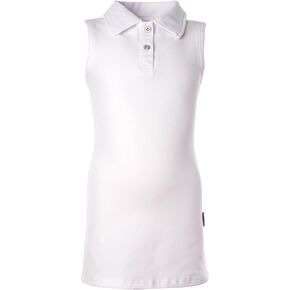 Girl's Sleeveless Polo Neck Tank Dress in Kuwait