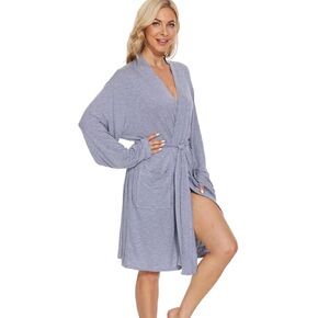 SWEET RABBIT Lightweight Robes Womens-Thin Robe Women-Thin Bathrobe for Womens - Soft Ladies Sleepwear