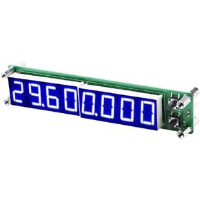 PLJ 8LED H RF Frequency Counter Cymometer Tester Module 0.1 to 1000MHz (Backlit font blue)