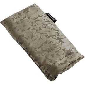 Hugger Mugger Silk Eye Pillow with Herbal Filling - Natural Herbal Filling, Relaxing Scent, Light Weight, Chill in Freezer, Washable Cover