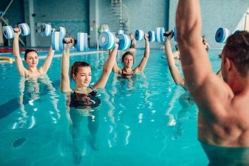 Water Aerobic Exercise Foam Dumbbell Pool Resistance,Water Aqua Fitness Barbells Hand Bar Exercises Equipment for Weight Loss (Set of 2) in Saudi Arabia