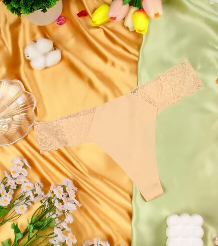 سراويل داخلية نسائية من Hibluco سراويل داخلية مثيرة من الدانتيل على شكل حرف G للنساء in Kuwait