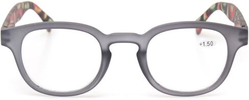 Kerecsen Reading Glasses 5 Pack Unisex Fashion Spring Hinge with Pattern Design Readers in Kuwait