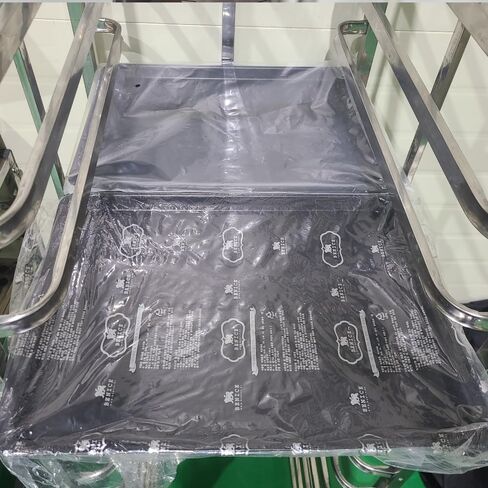 Sheet Pan Rack Cart - Fits 2/3 Size 16x22'' Pans, Suitable for Blodgett, Reinforced Rack Trolley for Bakery Operations in Saudi Arabia
