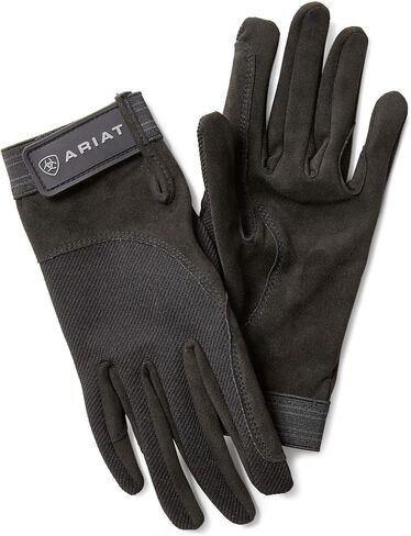 قفاز Ariat Tek Grip للسيدات، أسود، مقاس 7 in Saudi Arabia