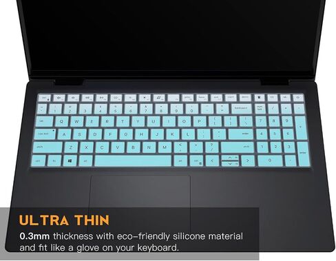 Keyboard Cover for Dell Inspiron 15 3510 3511 3515 3520 3530 3535 15.6/Inspiron 16 5640 5645 16",2025 Dell 15 Laptop DC15250 DC15255 15.6/15.6 Dell Latitude 3520 Skin -Ombre Pink in Kuwait