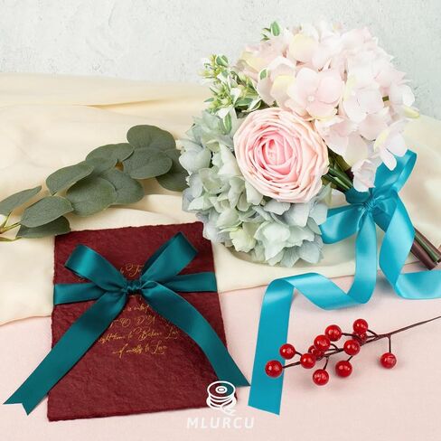 شريط رفيع مقاس 1/8 بوصة للحرف اليدوية، حزمة أشرطة ملونة متنوعة 120 ياردة، مجموعة شريط ساتان مزدوج الوجه، أشرطة قماش حريرية رفيعة لزينة عيد الميلاد، وأقواس الشعر، والخياطة، وتغليف الهدايا in Kuwait