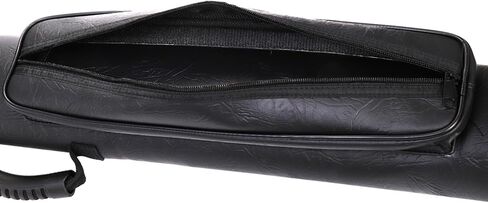 حقيبة عصا البلياردو 2 × 2، حقيبة عصا حمام السباحة من جلد البولي يوريثان تحمل ما يصل إلى 2 مؤخرة وعمودين حتى 58 بوصة، حقيبة عصا البلياردو مع أحزمة كتف، ملحقات البلياردو in Kuwait