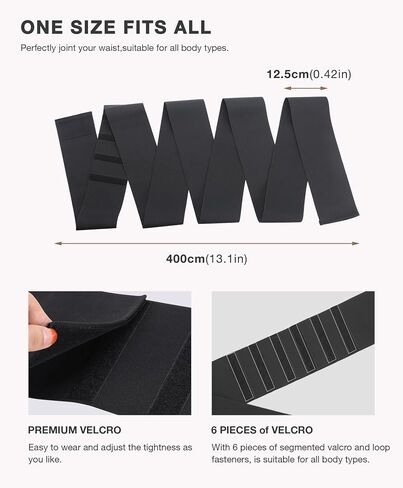 Lover-Beauty Waist Trainer, Waist Trimmer Belt with Loop for Women Tummy Control Waist Shaper in Saudi Arabia