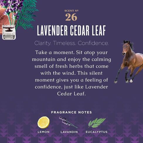 Caldrea Linen and Room Spray Air Freshener, Made with Essential Oils, Plant-Derived and Other Thoughtfully Chosen Ingredients, Lavender Cedar Leaf, 16 oz, 2 Pack in Saudi Arabia