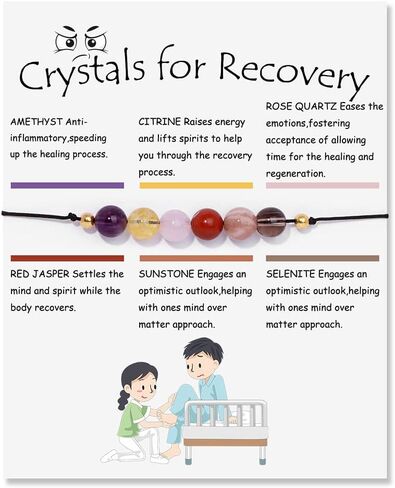 Healing Crystal Wish Bracelets Gifts Semi-Precious Gemstones Beaded Bracelets 8mm Stress Relief Anxiety Yoga Bracelet Mantra Natural Stone Energy Protection Stretch Bracelet for Women Men in Saudi Arabia