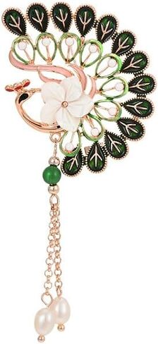 Animal Brooch Pin Gold-Plated Enamel Pearl Crystal Lapel Pins ButterflyJewelry Gifts for Women Ladies in Saudi Arabia