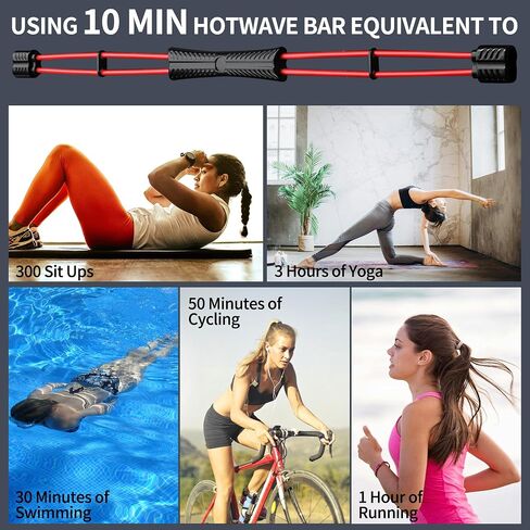 FlexBar & Mobility Stick - Shoulder Reliever Ball Swing, Body Blade, Flex Bars for Physical Therapy - Total Body Workout, Core Strength & Stability Training in Kuwait