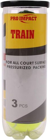 كرات تنس احترافية عالية التحمل للمبتدئين والمحترفين - متينة، مطاط طبيعي، متعددة الاستخدامات، عبوات متعددة (كرة التنس للبطولة/التدريب/البطولة) in Kuwait