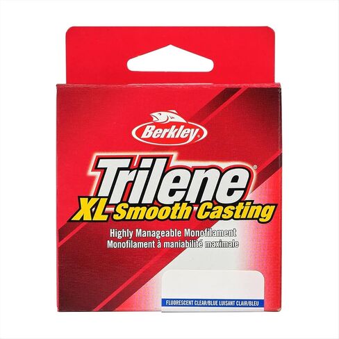 Berkley Trilene® XL®, Fluorescent Clear/Blue, 8lb | 3.6kg, 1000yd | 914m Monofilament Fishing Line, Suitable for Freshwater Environments in Saudi Arabia