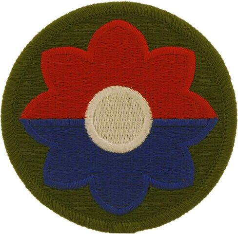 United States Army 25th Infantry Division, Full Color, Embroidered Patch with Iron-On Adhesive in Saudi Arabia