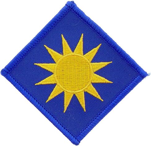 United States Army 25th Infantry Division, Full Color, Embroidered Patch with Iron-On Adhesive in Saudi Arabia