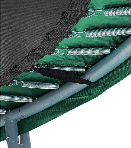 وسادة أمان بديلة من Machrus Trampoline مقاس 6FT 7.5FT 8FT 9FT 10FT 12FT 13FT 14FT 15FT 16FT غطاء زنبركي للترامبولين PVC تنورة ترامبولين، مقاومة للماء، ومقاومة للتشقق in Kuwait