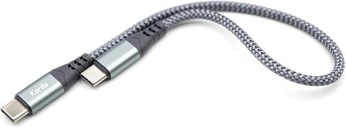 USB-C to USB-C OTG Cable for Microphone, DAC, Camera, iPhone 15, 5ft 1.5m, USB C OTG Cord, Type-C 60W PD Fast Charging for Laptop Smartphone, S24 Ultra in Saudi Arabia