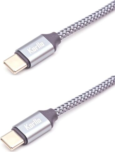 USB-C to USB-C OTG Cable for Microphone, DAC, Camera, iPhone 15, 5ft 1.5m, USB C OTG Cord, Type-C 60W PD Fast Charging for Laptop Smartphone, S24 Ultra in Saudi Arabia