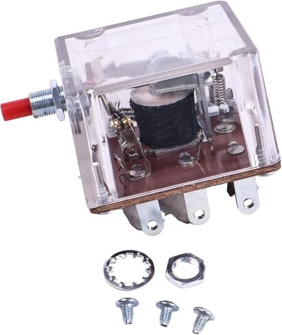 ZTUOAUMA 12V/24V مفتاح مغناطيسي 117PH 25700074 متوافق مع لوحات Murphy WB300 WHB لمحركات مولدات الديزل البحرية Bandit Chipper وأجهزة إيقاف التشغيل وإشعال الموزع in Saudi Arabia