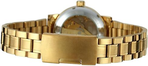 SENRUD Luxury Women Automatic Watch Ladies White Leather Waterproof Automatic Mechanical Skeleton Watch in Saudi Arabia