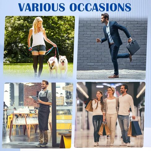 Ailaka Thigh High Medical Compression Stockings for Women Men, Open Toe Firm 20-30 mmHg Graduated Compression with Silicone Band for Varicose Veins, Edema, Post-Surgery in Kuwait