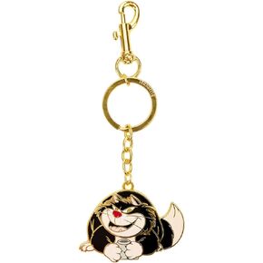 Loungefly Disney Cinderella Lucifer Enamel Keychain
