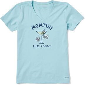 Life is Good Women's Crusher Vee Momtini