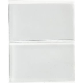 Big Skinny Plastic Photo Sleeve Insert for Hipster Slim Wallet, Clear