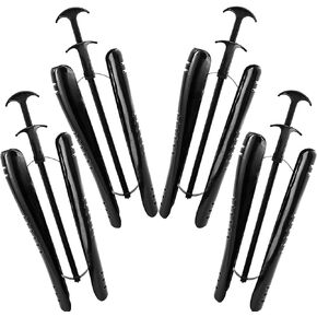 4pcs Boot Tree Shaft Boot Shoe Shapers for Knee High Tall Boots Adjustable Plastic Shoe Stretcher ，Enough Support Form Shaping Boot Inserts for Womens and Mens Shoes