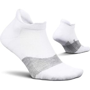 Feetures Elite Golf Max Cushion No Show Tab Ankle Socks - Sport Sock with Targeted Compression - (1 Pair)
