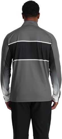 Spyder Men's Paramount Zip T-Neck Mid-Layer Mens in Saudi Arabia