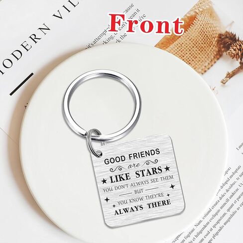 SOUSYOKYO Gifts for Friends Female, Best Friend Keychain for Women Girls Unique, Soul Sister Gift Ideas, Amazing Friend Birthday Stuff, Good Friendship Key Chain for Woman, Mother's Day Friend Present in Saudi Arabia