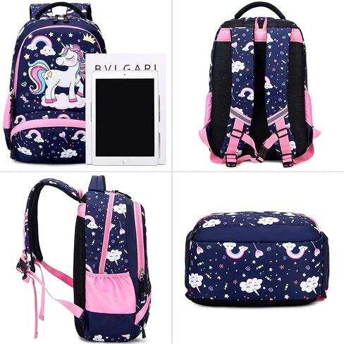 Meisohua Girls School Backpack Set Unicorn Backpack Lightweight Kids School Bookbag Girls Casual Daypack in Kuwait