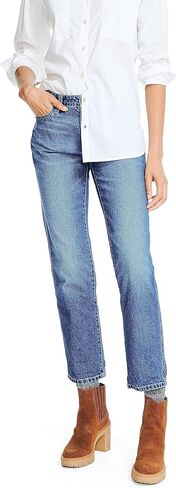 Nautica Women's Jeans Co. Mid-Rise Boyfriend Denim, Hunt Blue Wash in Saudi Arabia